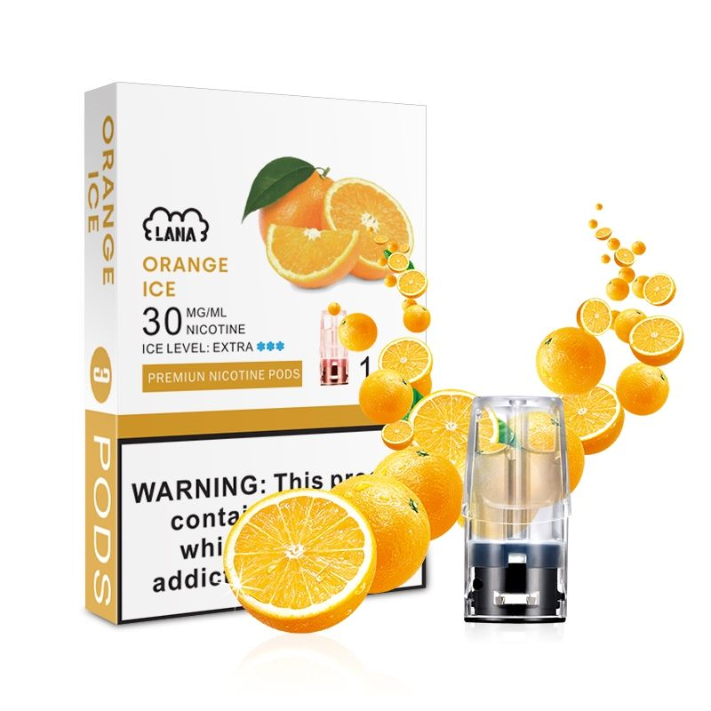 LANA烟彈2.5ml金裝版｜一代通用發光霧化煙彈現貨 | 買十盒送一盒